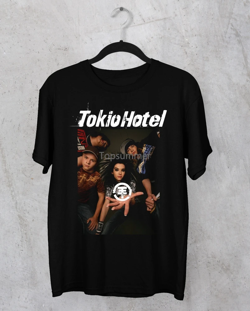 

New Hot Tokio Hotel T-Shirt Black Cotton Unisex All Sizes S To 5Xl Jj2513