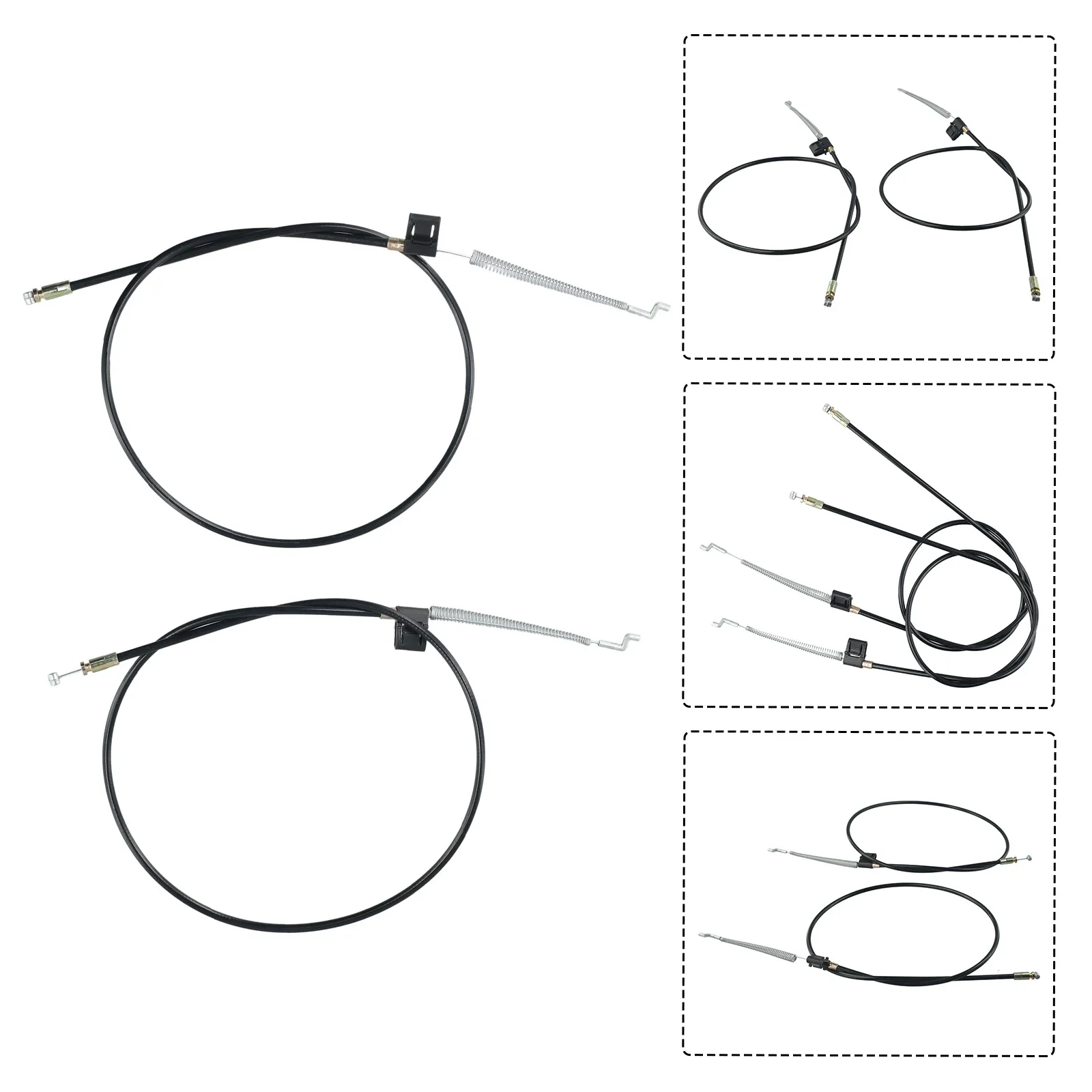 Recliner Handle Cable 2 PC Recliner Replacement Cable HQ Metal Recliner Sofa Handle Cable Couch Chair Release Lever Replacement 93CM