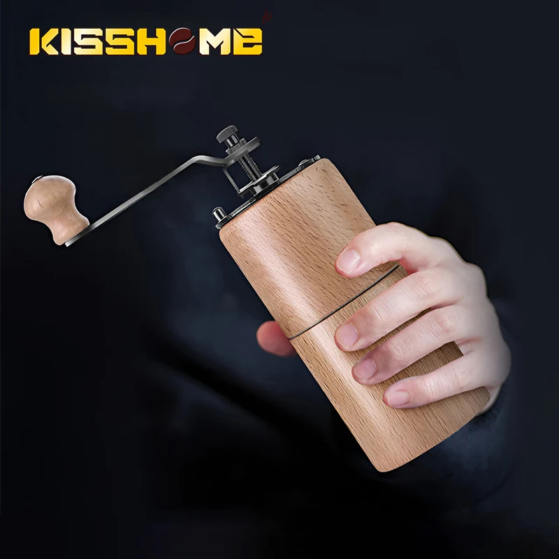 

Ручная кофемолка портативная Регулируемая заусенная мельница кафе зерна шлифовальные инструменты ручной работы для дома и кемпинга