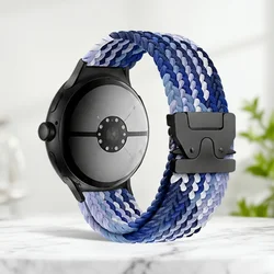 Parachute Braided Sport Nylon Strap - 41mm Bracelet Accessory for Pixel 2 1 41mm (Blueberry)