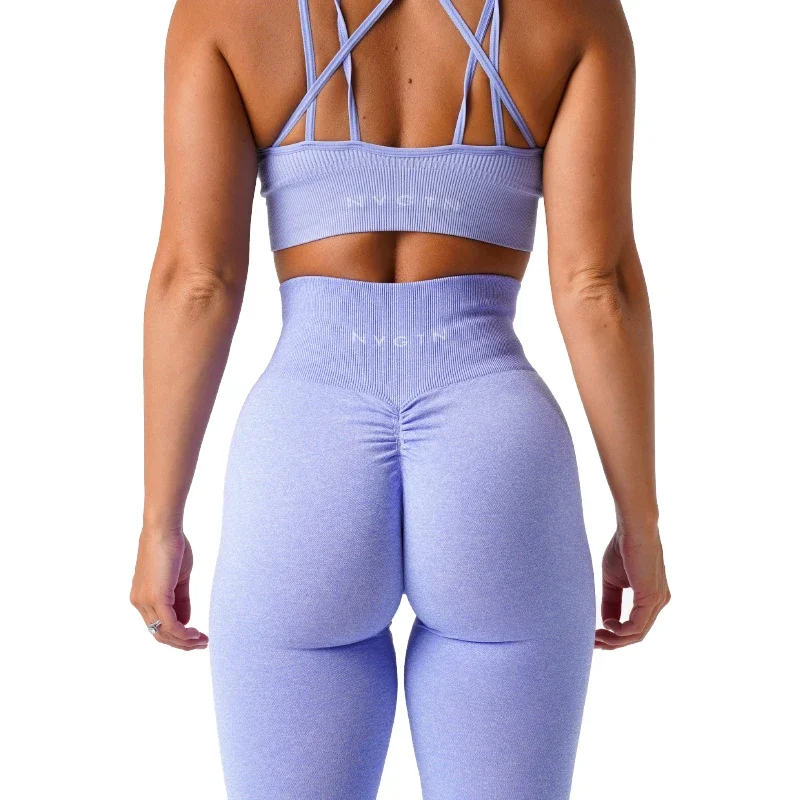Sports Leggings Sports Pants Yoga Pants Female Tights NVGTN Speckled Scrunch Seamless Leggings for Women Soft Workout Tights Fitness Outfits Yoga Pants Gym Wear
