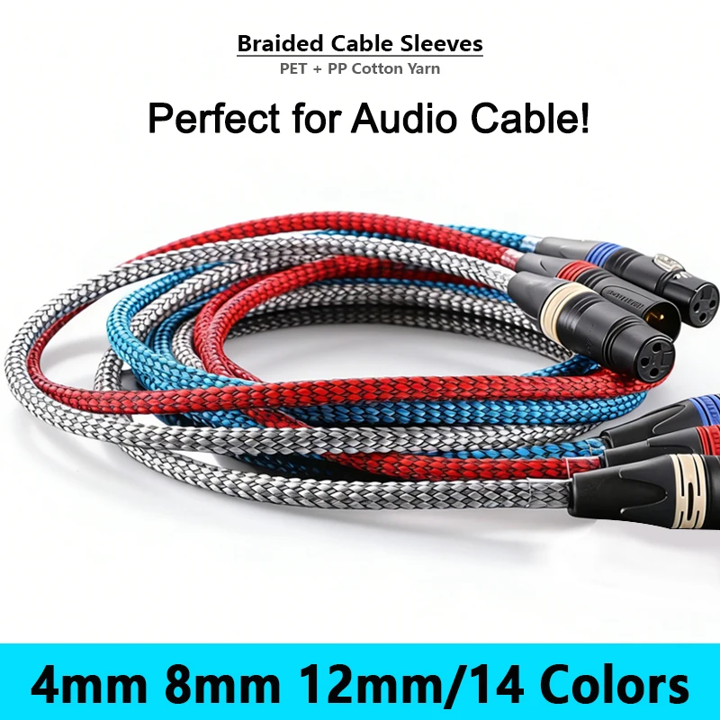 Expandable Braided Cable Sleeve – Premium Insulation and Protection