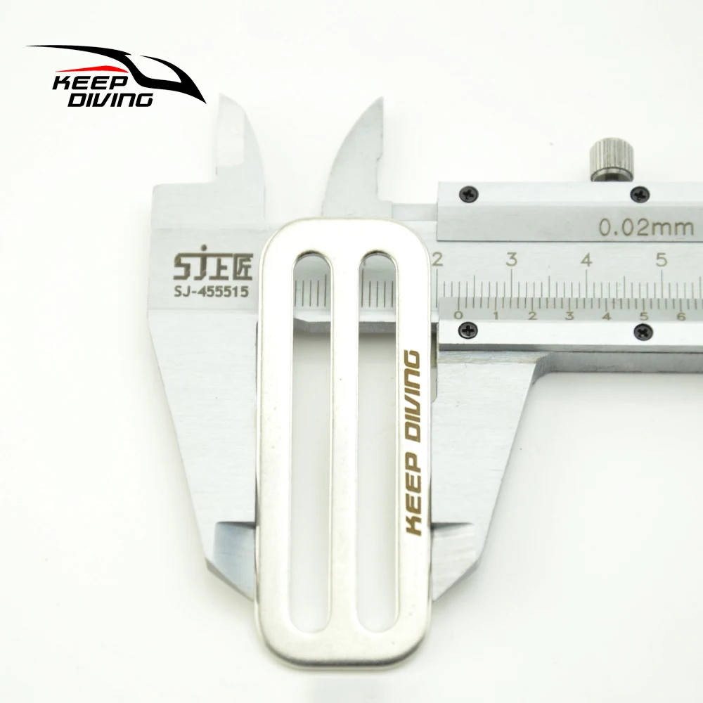 Anneau De Maintien De Ceinture De Plongée En Aluminium De 6 Mm Avec