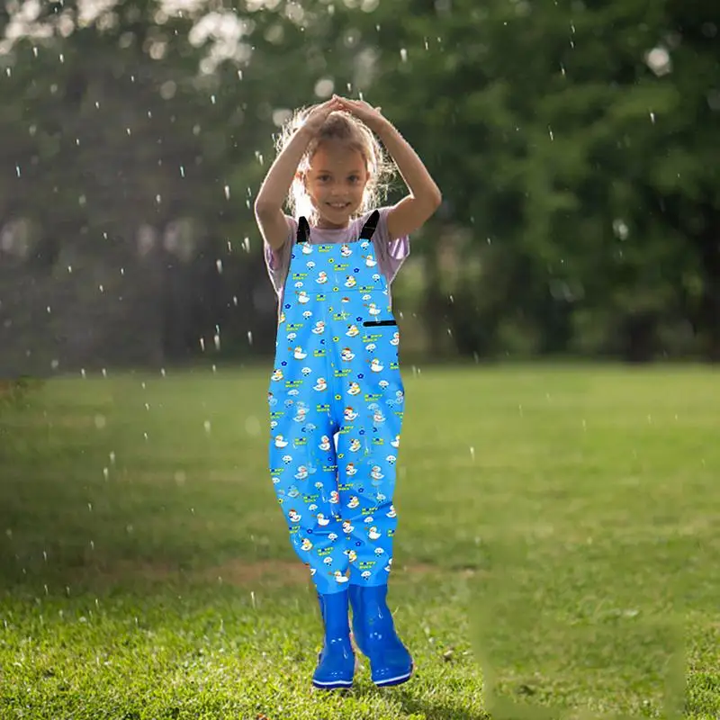 Kids One-Piece Fishing Waders 3