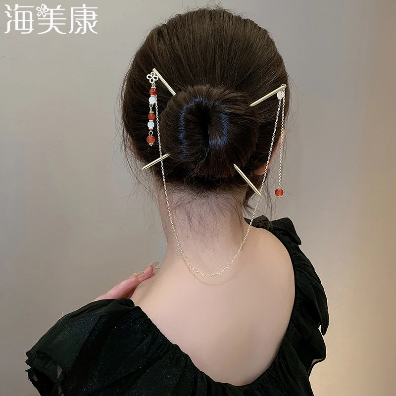 Chinese Hair Pins Women Chinese Accessories Hair Hairpin Chinese