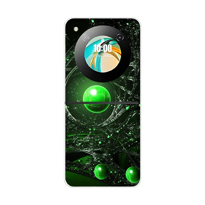 Soft Matte Silicone Back Cover with Fashion Painted Design
