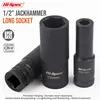 1/2 Deep Impact Socket 1pc Lengthed Adapter Wrench Head Hexagon Electrical Wrench Socket For Electric Impact Air Pneumatic 1