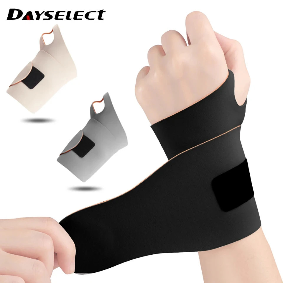 Wrist Guard 1PCS Adjustable Lightweight Breathable And Non Stuffy Fixed Pressurization Against Sprains Unisex