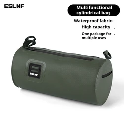 Enhanced Bike Bag - Portable, Multi - purpose, Large Capacity Handlebar and Shoulder Bag (Green)
