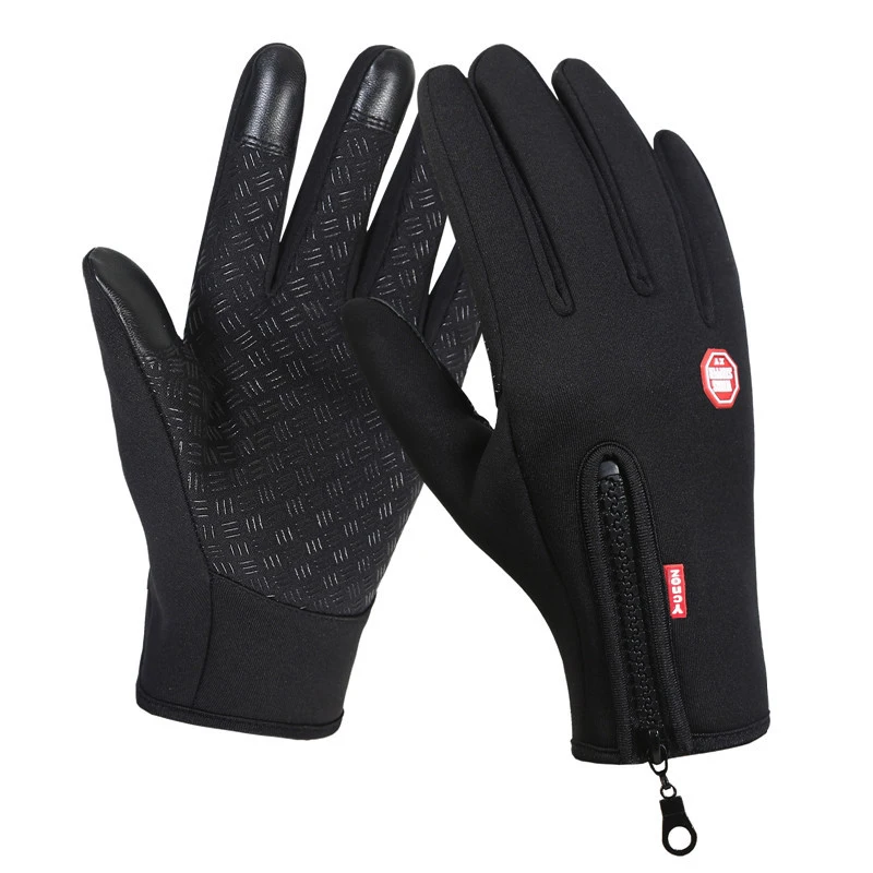 Thermal Touchscreen Windproof Gloves – Unisex Winter Outdoor and Sports Gear