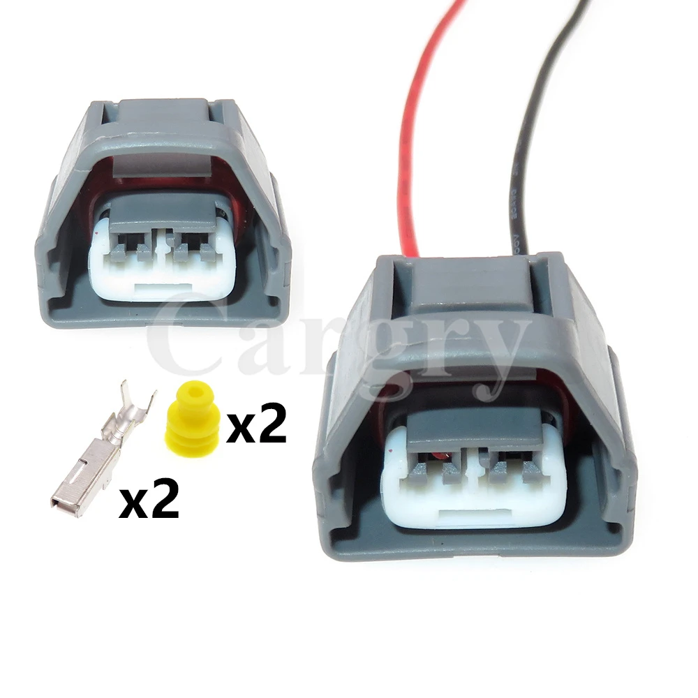 

1 Set 2P 7283-7026-30 Car Electrical Socket Auto Starter Waterproof Sealed Connector Automobile Male Female Plug