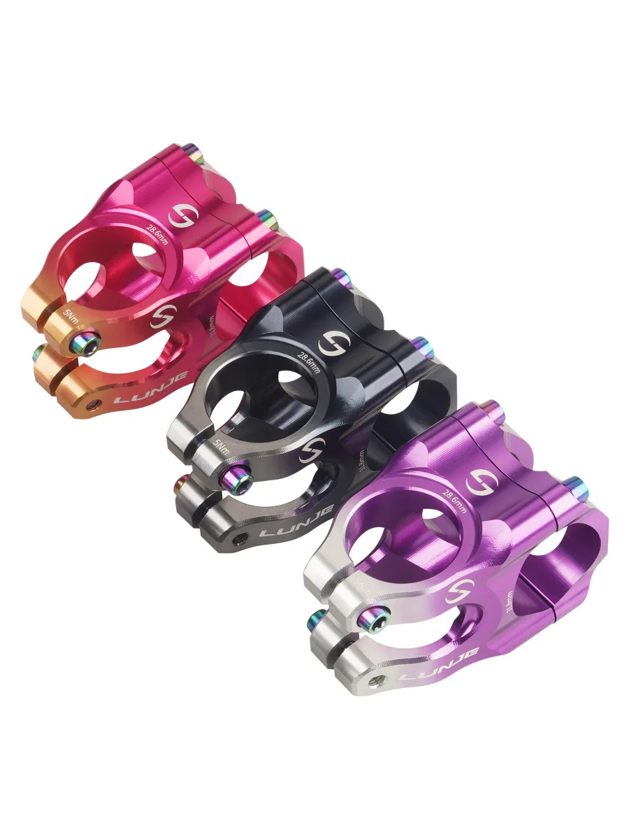 Tige de guidon de vélo TOSEEK ST006 31,8*35 mm en alliage d'aluminium ultraléger haute résistance, pour VTT, vélo de route, vélo pliable, tige courte