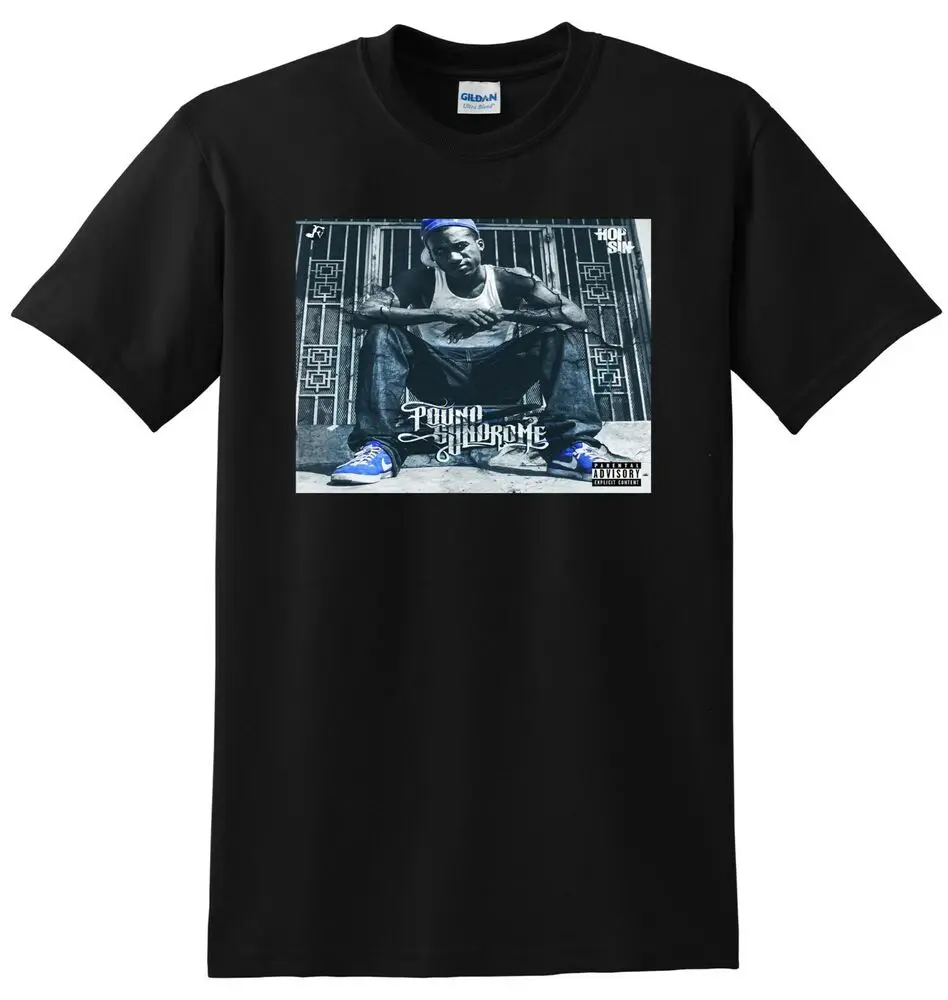 Футболка HOPSIN виниловая с чехлом для компакт-дисков, малые, средние, Большие футболки унисекс для мужчин и женщин, короткая