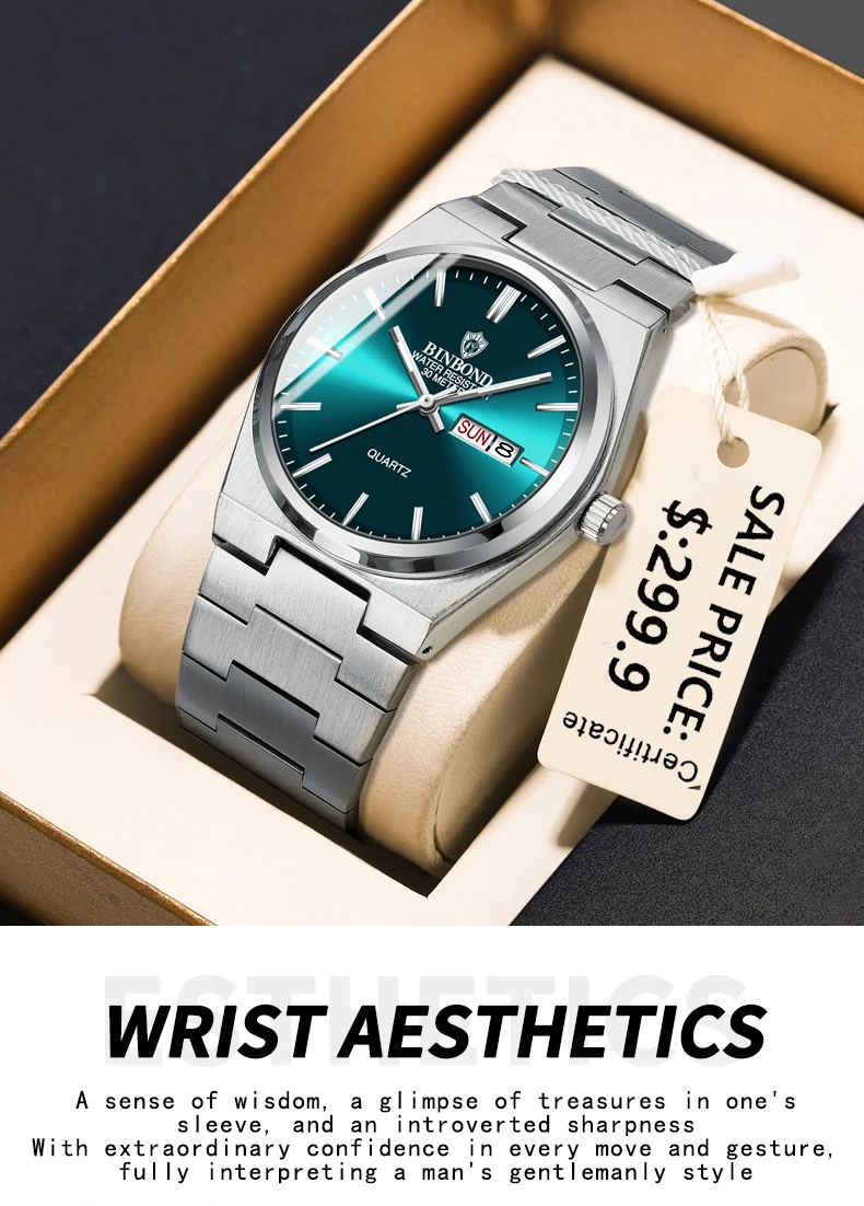 BINBOND B102 Men's Watch description image 12