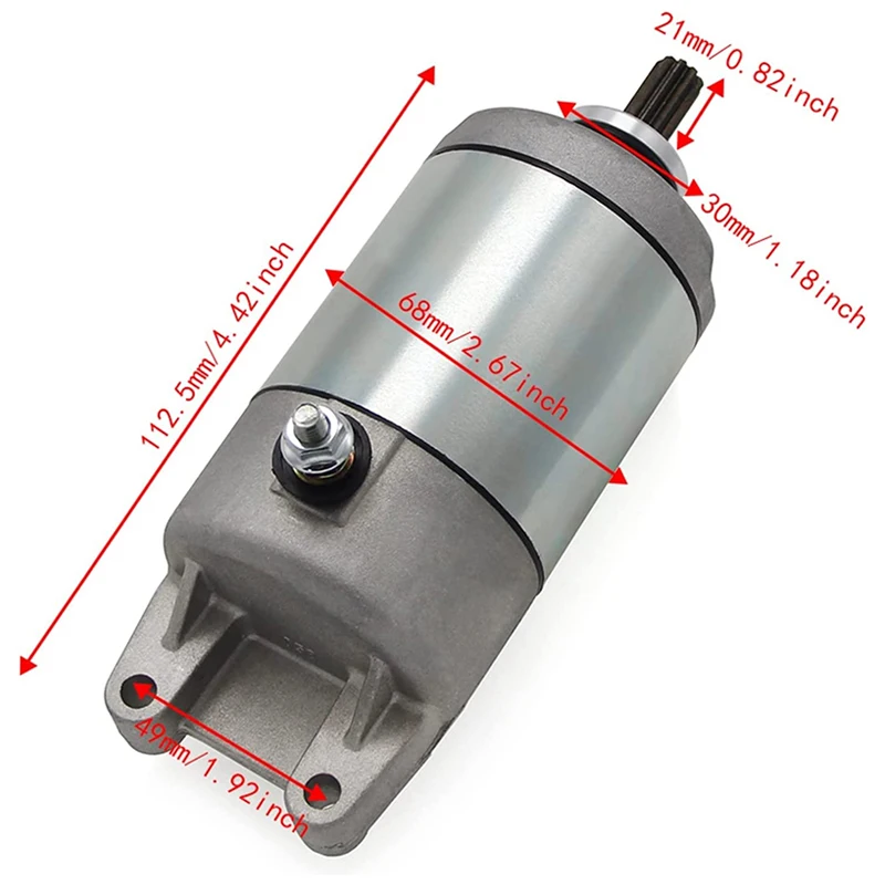 Motorcycles Electrical Engine Starter Motor For Honda  CB500 CB500S 1994-2002 OEM:31200-MY5-003 31200-MY5-013 Motos Acceccories