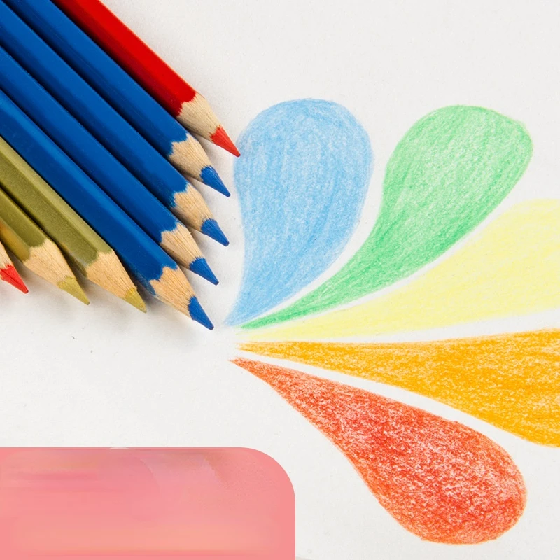 JRDHGRK Juego de 100 lápices de colores profesionales para dibujar arte de  colores, suministros de caja de regalo (color A: A)