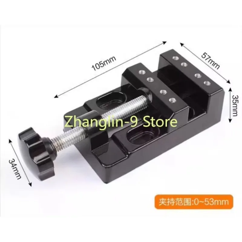 DIY Sculpture Craft Carving Tool Universal Jaw Bench Clamp Mini Drill Press Table Vise Fixing Small Parts Jewelry Watch Tool