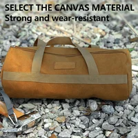 Cylindrical Handheld Storage Bag Large Capacity Thick Hammer Tent Ground Nail Wind Rope Bag Miscellaneous Tool Bag 1