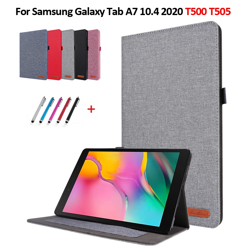 

For Samsung Galaxy Tab A7 10.4 2020 Case 10.4 Cowboy Flip Stand Cover For Samsung Tab A7 2020 Case SM T500 T505 T507