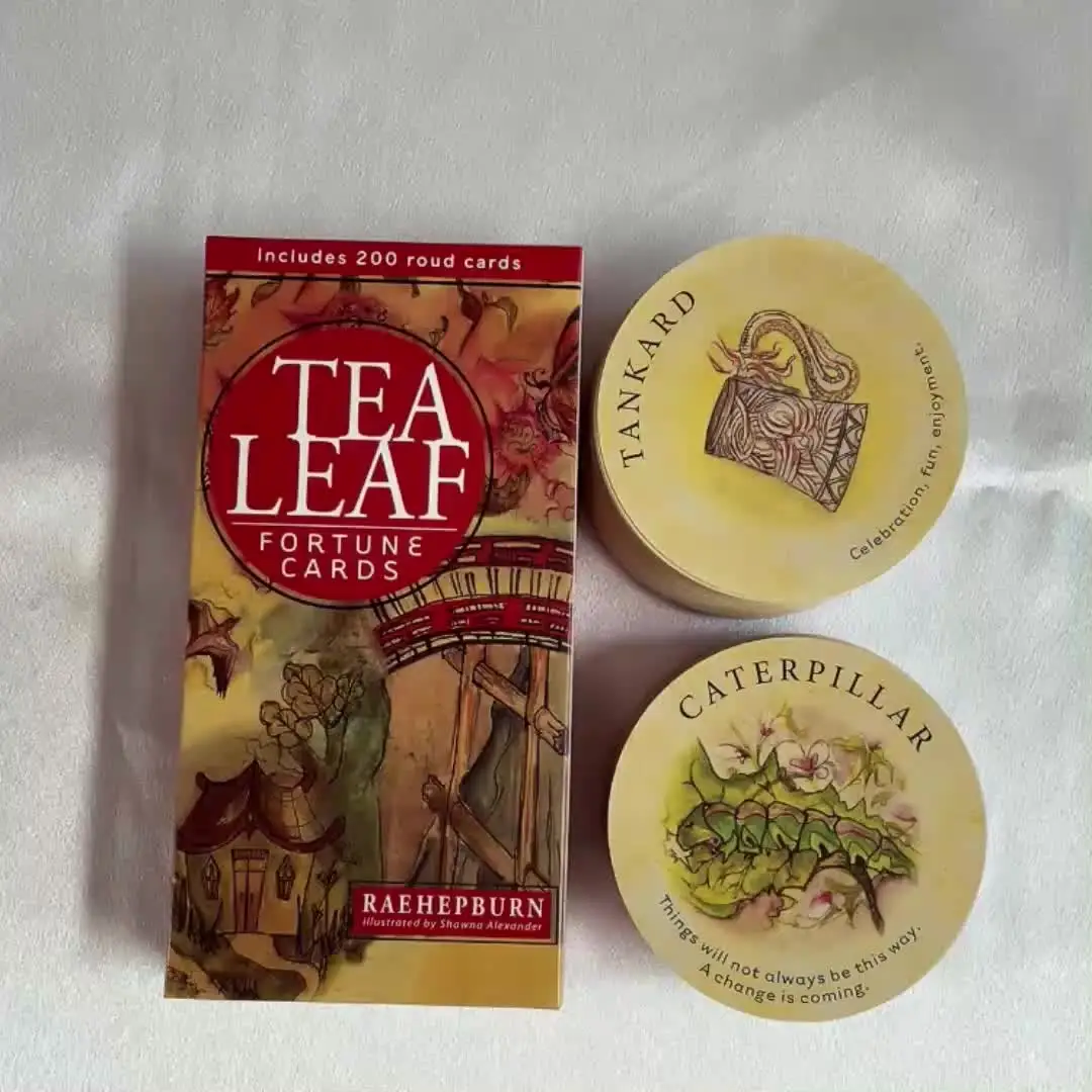 200 개 Roud 운명 오라클 덱 러너스 데비니션 영어판 확실한 카드 강한 예언 타로