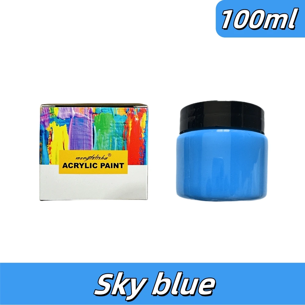 Professional Grade Waterproof Acrylic Paint for Artistic and Handicraft Creations