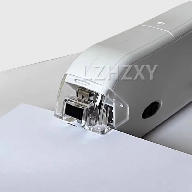 사무실 책상용 자동 헤비 듀티 전기 스테이플러 테이블 스테이플러 2-20 시트 최대 10개에 적합    스테이플 사무용품