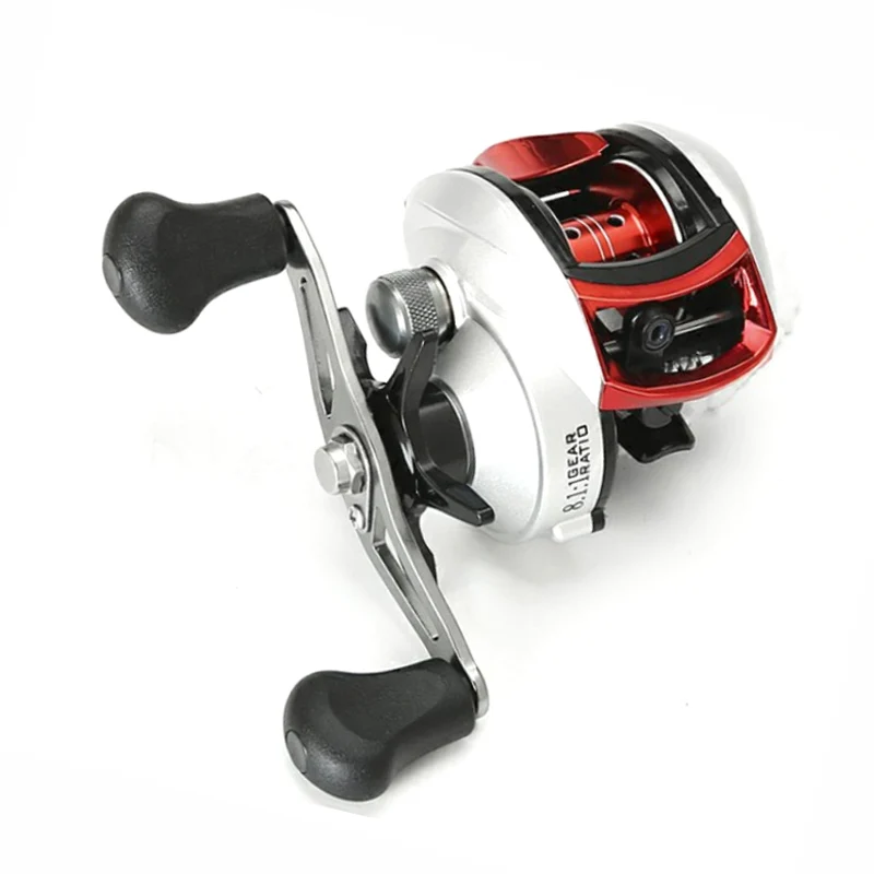 LIDAFISH Hot Sale 8.1:1 Gear Ratio Baitcasting Fishing Reel 8kg