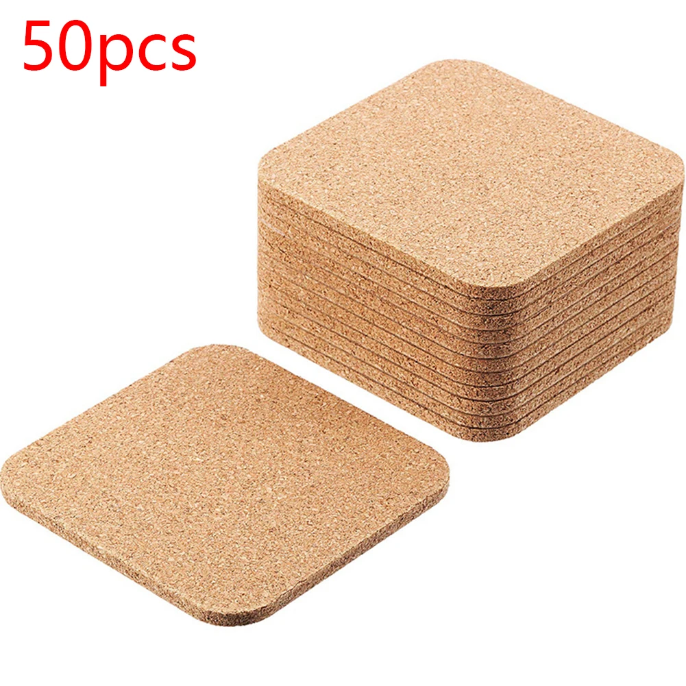 

50 шт., пробковые листы Autohesion, 10x10x0,2 см