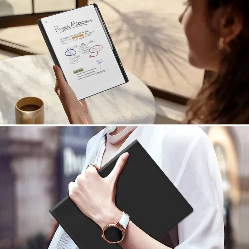 Slim Smart Flip Cover with Built-in Pencil Slot