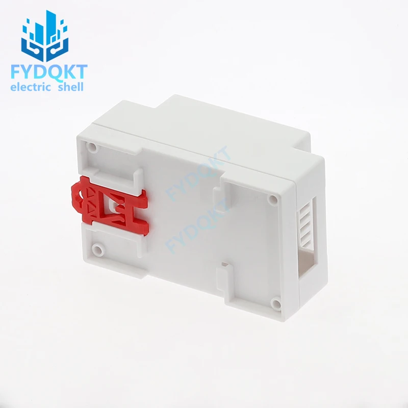 1PC DIN Rail PLC Fire Detection Instrument Power switch Box Rail Electrical Enclosure 4-05: 88x54x44mm Meters Shell