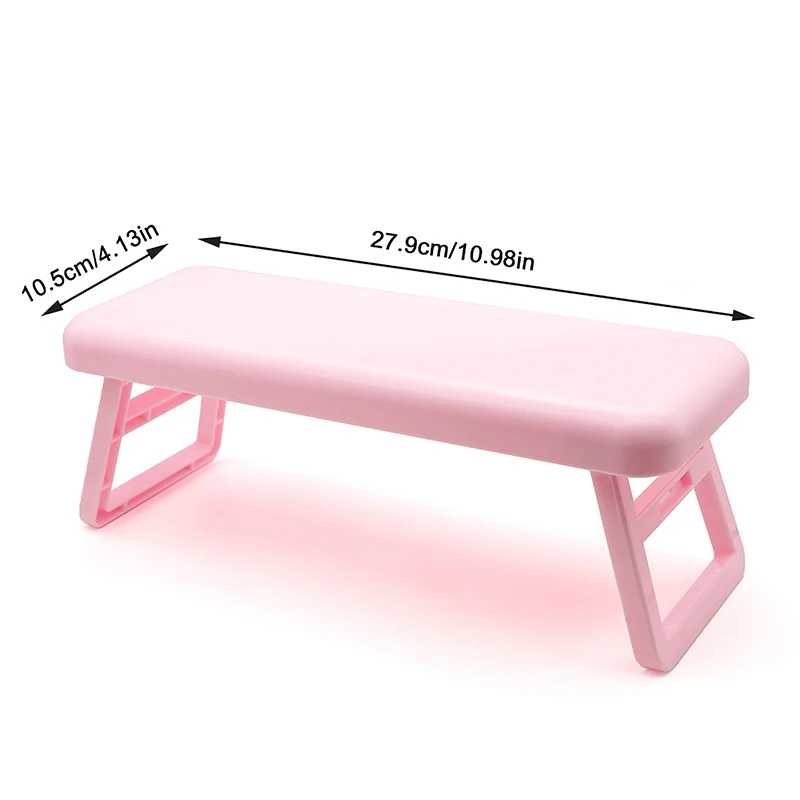 Foldable Nail Art Hand Pillow Mat Set Manicure Table Hand Cushion Holder Armrests Stand nail art hand pillow