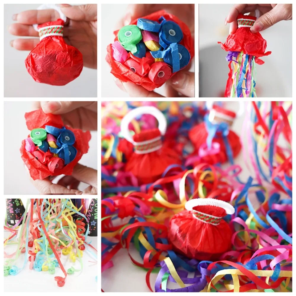 

Confetti Hand Throw Ribbon Props Streamers Atmosphere Props Streamers Confetti Party Paper Paper Random Color