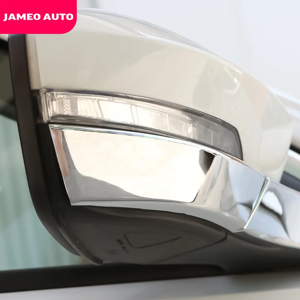 Für Volkswagen VW T-ROC TROC 2018 -2023 Auto Ansicht Hinten Teil Seite Glas  Spiegel Abdeckung Trim Rahmen Lampe Augenbraue aufkleber