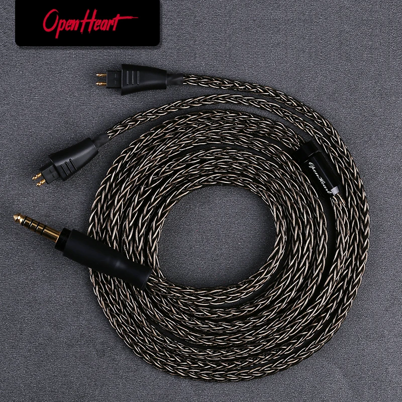 OPENHEART 16 Core Headphone Cable For Fostex headphone TH808 TH909