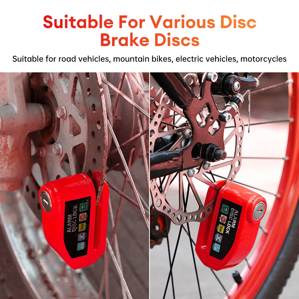 Wheel Lock Bike Disk Brake Lock Disc Brake Lock Motorcycle Lock
