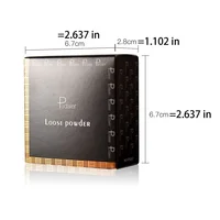 Makeup Loose Setting Powder Matte Mineral Oil-control Long-lasting Face Concealer Finishing Bronzer Contour For Black Dark Skin 6