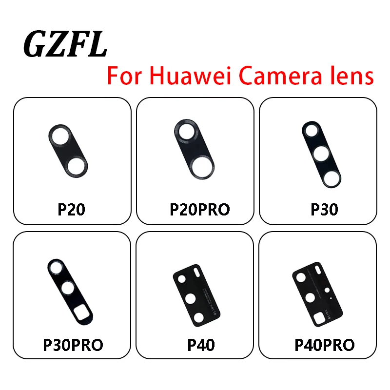 

Rear Back Camera Glass Lens For Huawei P30 P30Pro P20 P20pro P40 WithAdhesive Glue Replacement Part