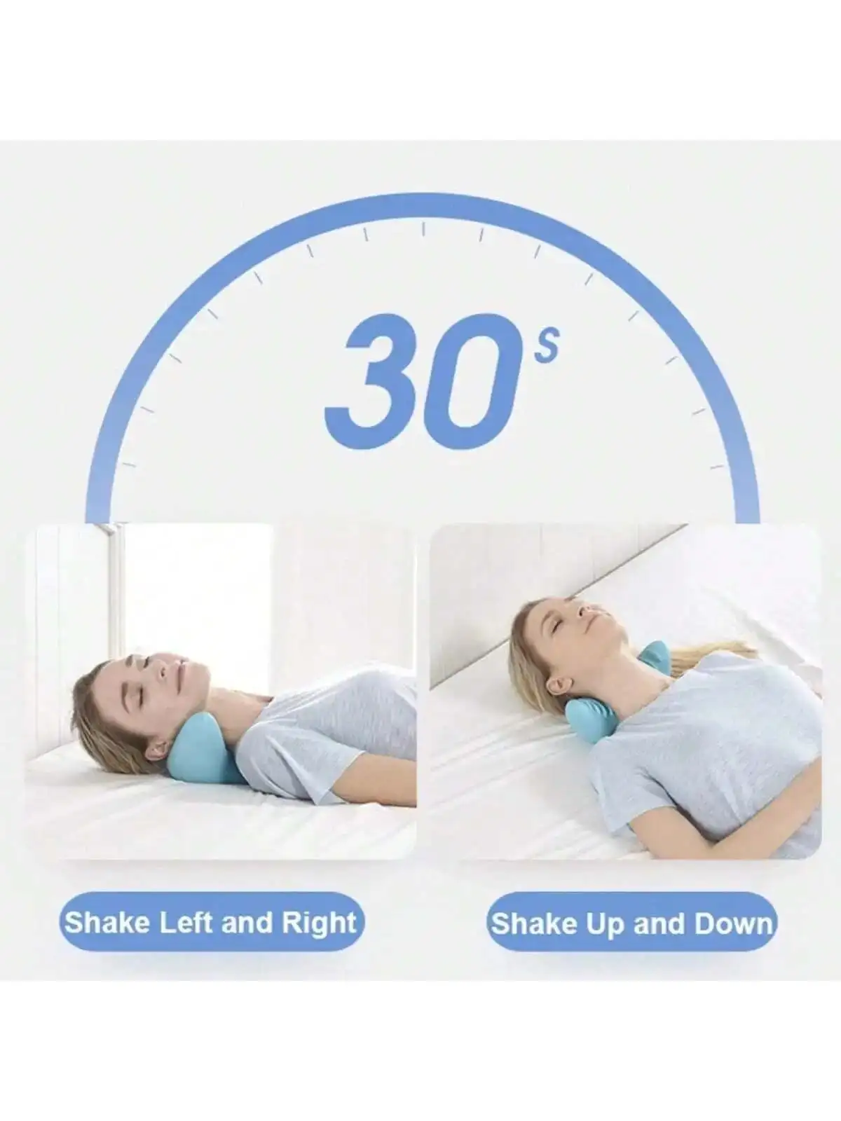 Cervical Traction Pillow for Neck Relief and Spine Alignment