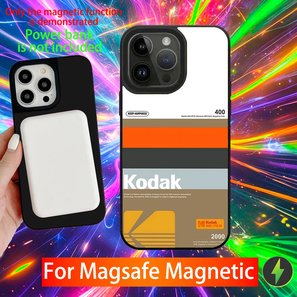Vintage VHS Video Tape Phone Case with Magsafe Magnetic Wireless Charging Compatibility