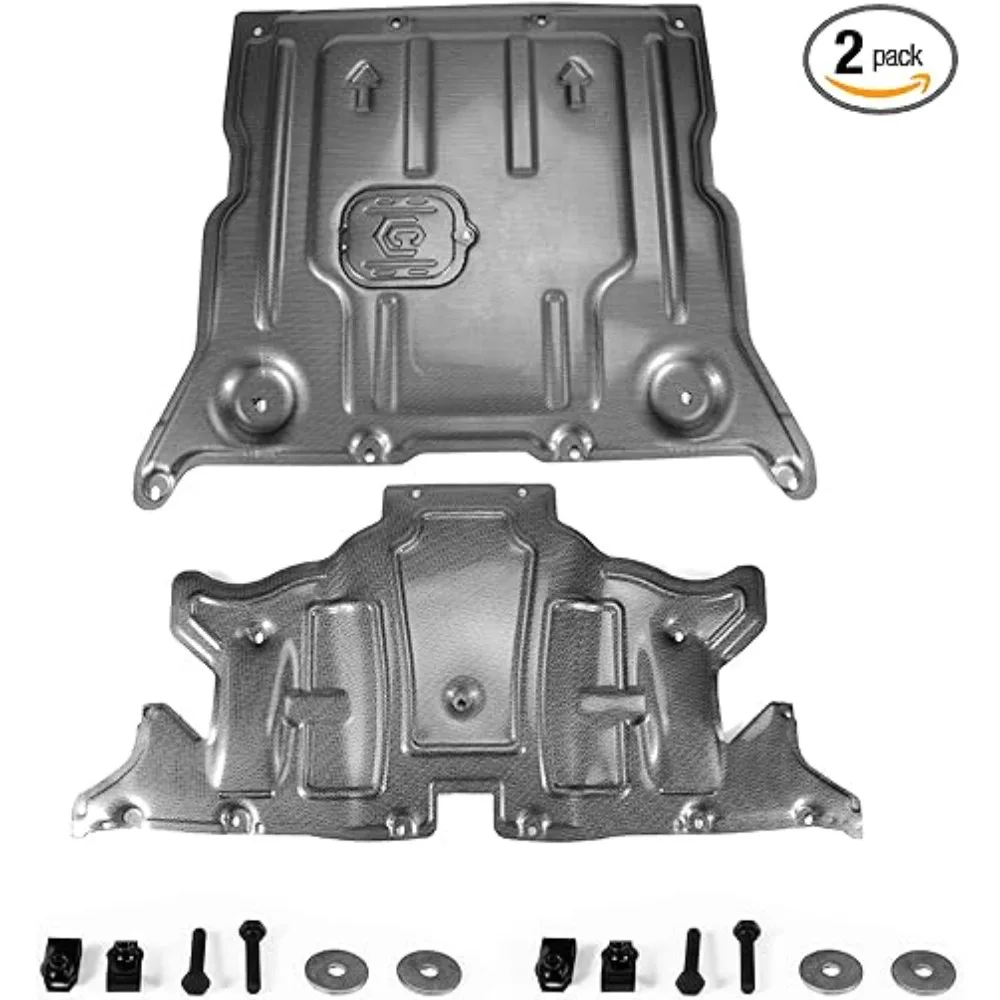 

Car Engine Lower Guard Plate Modified Chassis Front Rear Baffle Engine Protection Plate for Tesla Model 3 Model Y All Year