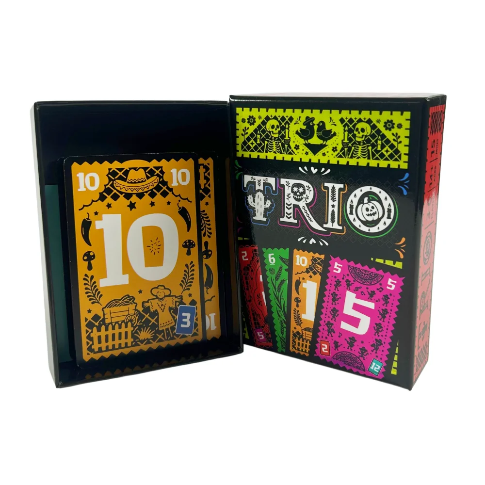 TRIO: Engaging Family Card Game for Parties and Fun Entertainment for All Ages