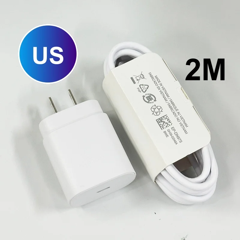 High-Speed 25W USB-C Fast Charger with Multiple Cable Length Options