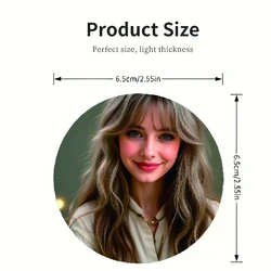 Personalized Photo Fridge Magnet - Ideal Decorative Accent (Circular)