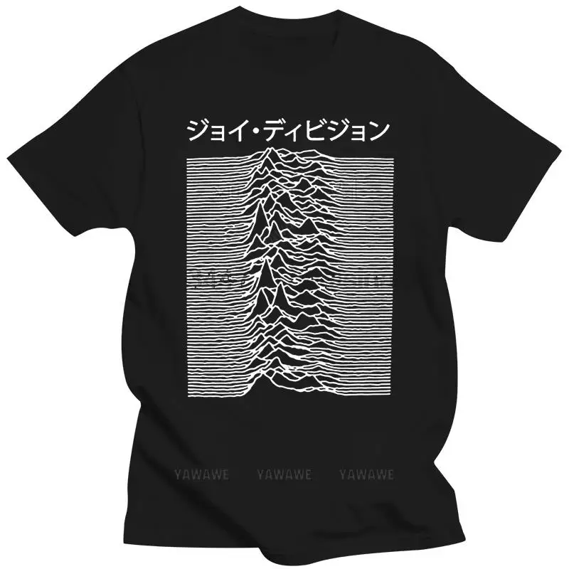Nuovo Arrivato Nero Manica Corta Marca Uomo Cotone Top Prezzi Caldi Revel Usato Shore Giapponese T Shirt - Joy Part Unknown Pleasures