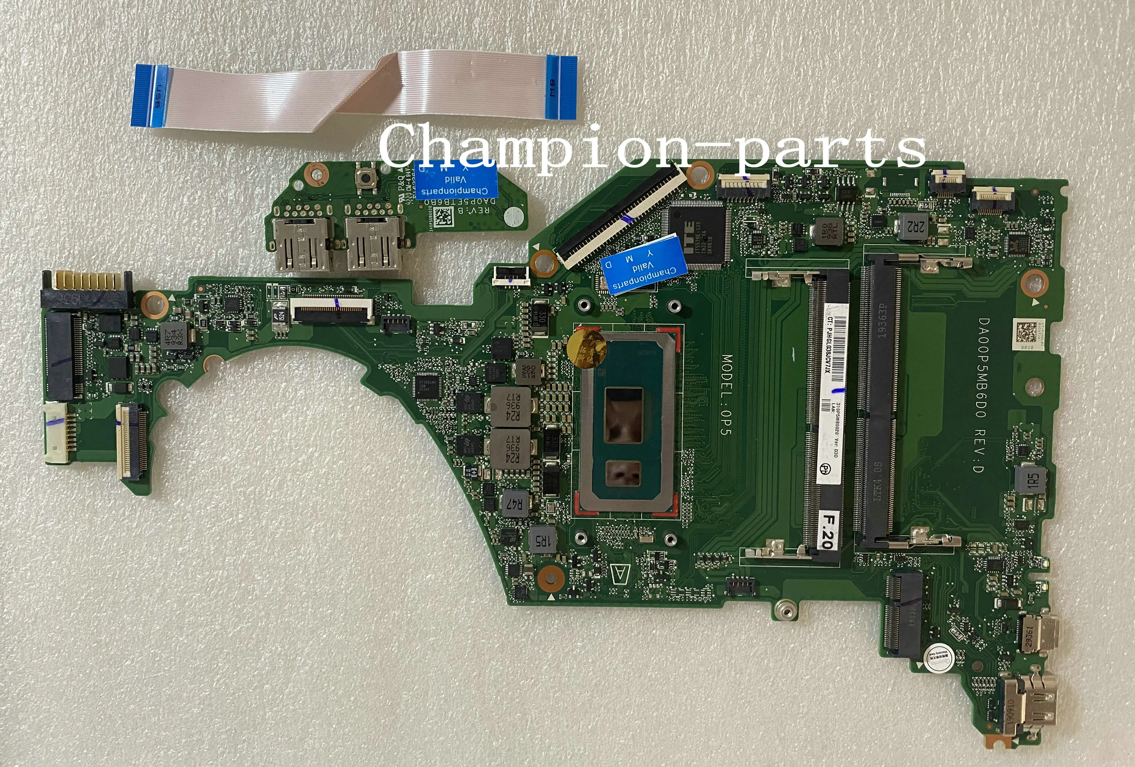 

Материнская плата MLLSE для ноутбука HP 15-DY 15S-FQ DA00P5MB6D0 REV:D + SWTICH, плата кнопки питания, быстрая доставка