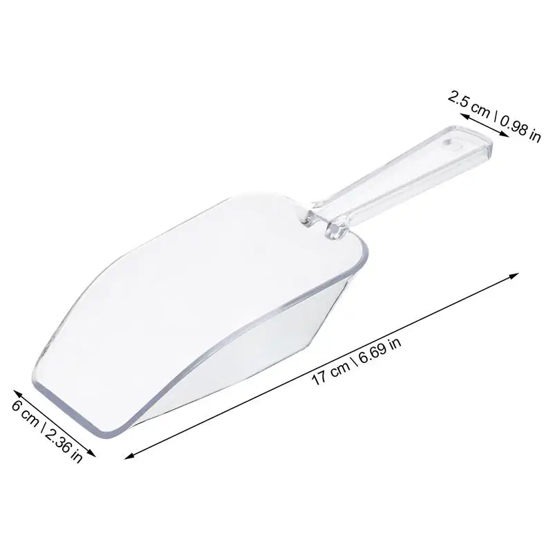 Mini Plastic Candy Spoons 5pcs for ice cream scoop,ice shovel scoop,ice cube scoop