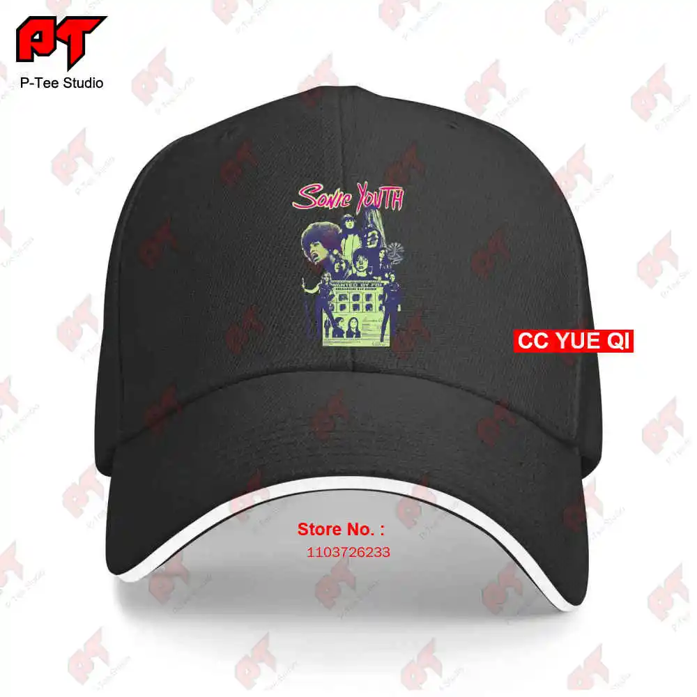 thumbnail image 1 of Gorra de béisbol nueva Sonic Youth 'Kool Thing' Gorra de camión YWC6, 1 of 4