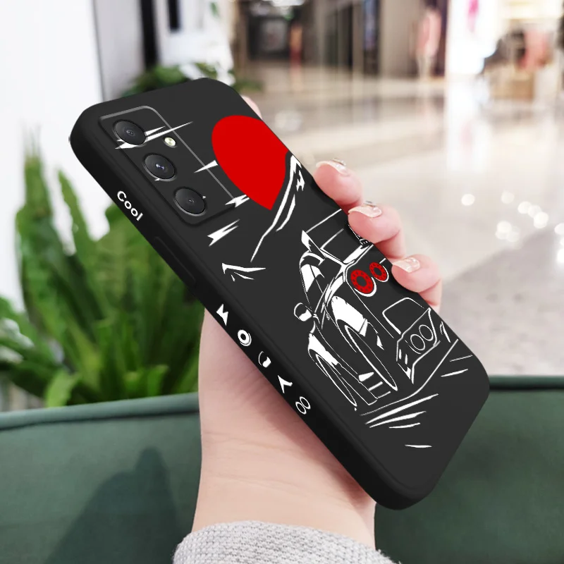 Sleek Red Sports Car Design Phone Case Cover