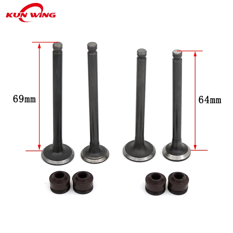 Engine Intake Exhaust Valve Stem Guide For GY6 50 60 80 139QMB 1P39QMB