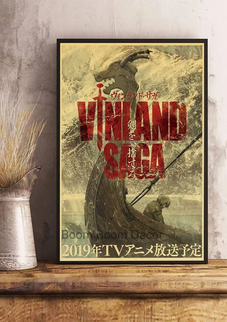 Vinland Saga II Anime Posters Cool Posters for Guys Bedroom Wall Decor (2)  Canvas Wall Art Prints for Wall Decor Room Decor Bedroom Decor Gifts